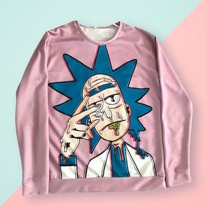Rick and Morty Pullover Crewneck